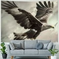 thumbnail image 4 of Orinice Bird of Prey Wings Talon Tapestry Wall Hanging Unique Style Graphic Tapestries Home Wall Decor Art Living Room Bedroom 50x40inch, 4 of 6