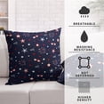 thumbnail image 3 of Independence Day Patriotic Pillow Covers 18x18 Set of 2 USA Stars Fireworks Throw Pillow Covers Memorial Day Linen Pillows Decor for Home Couch Living Room, 3 of 6