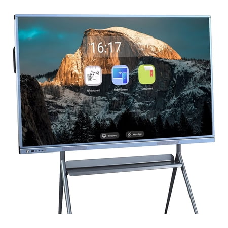 JYXOIHUB 55 Inch Smart Board Interactive Display for Boardrooms & Classrooms with Multi-Screen Split View