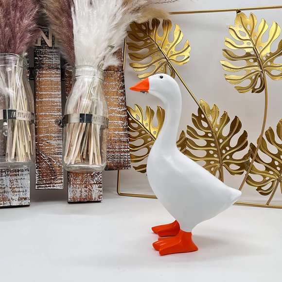 Llavero magnético Gladyell de resina de ganso y pato para decoración del hogar
