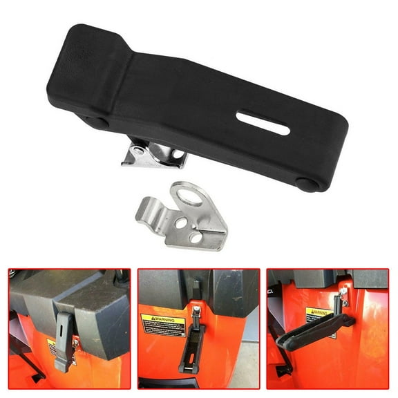 For Polaris For Sportsman Front Storage Rack Rubber Latch Easy Installation With Hidden Mount & Hook For Various Models