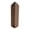 Walnut, variant on Hardwood Baseboard Outside Corner Block 1-3/8" Square x 6-1/2" Tall EWBB63, Poplar