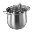 thumbnail image 6 of Stock Pot Extra Large Capacity Soup Pot 201 Stainless Steel Pot Can Steam And Cook The Cooking Pot Heats Up Quickly, 6 of 8