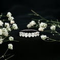 thumbnail image 4 of Rosec Jewels Half Eternity Anniversary Band Ring - 7 Stone Ring - EF-VS Quality - Ready to Gift, 18K White Gold, US 10.00, 4 of 8