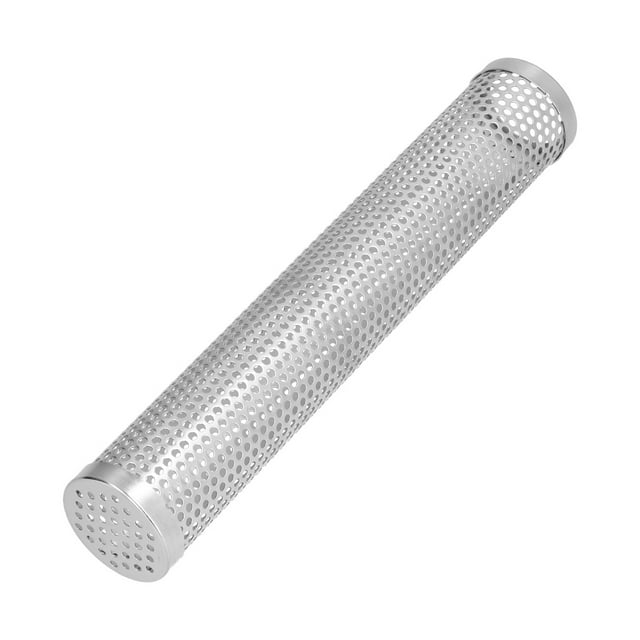Smoker Box Large Capacity Stainless Steel BBQ Pellet Smoker Tube for Outdoor Camping