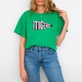 thumbnail image 3 of Tigers Flag Mascot Shirt for Men Women and Teens Unisex Tigers Sports Game Day T-Shirt Vintage Green Shirt Adult Medium, 3 of 5