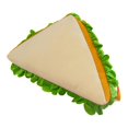 thumbnail image 3 of Peluche de sándwich con forma de comida, almohada de peluche para espalda, decoración de habitación, única y divertida para niños, adultos, sofá,, 3 of 8