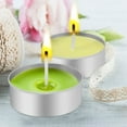 thumbnail image 2 of Shisuyan 1 Set Aluminum Tea Lights Cups Small Candles Containers Candles Jars with Candles Wicks, 2 of 8