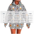 thumbnail image 3 of Enjoytime Women's Sweatshirt Halloween Ghost Printed Long Sleeve Hoodies Fall Fashion Cute Spooky Vintage Pullover Tops, 3 of 6