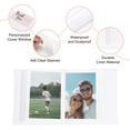 thumbnail image 3 of Álbum de Fotos Uxcell, Libro Pequeño de Cubierta de Lino de 4 x 6 para 100 Bolsillos que Sostiene 100 Imágenes para Boda, Familia, Aniversario, Blanco, 3 of 6
