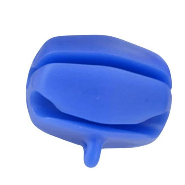 Bolas protectoras para caña de pescar, extractor de caña, bola fija para pesca en barco azul oscuro