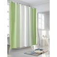 thumbnail image 5 of Dark Sea Green Ombre Waterproof Fabric Shower Curtain, Modern Gradient Abstract Art Shower Curtain for Bathroom Curtains Bathtubs Hotel Washable Shower Curtains with 12 Hooks Small 36x78in, 5 of 6