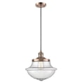 thumbnail image 1 of Innovations 1-LT LED Oxford School House 12" Pendant - Antique Copper - 201C-AC-G542SDY-LED, 1 of 1