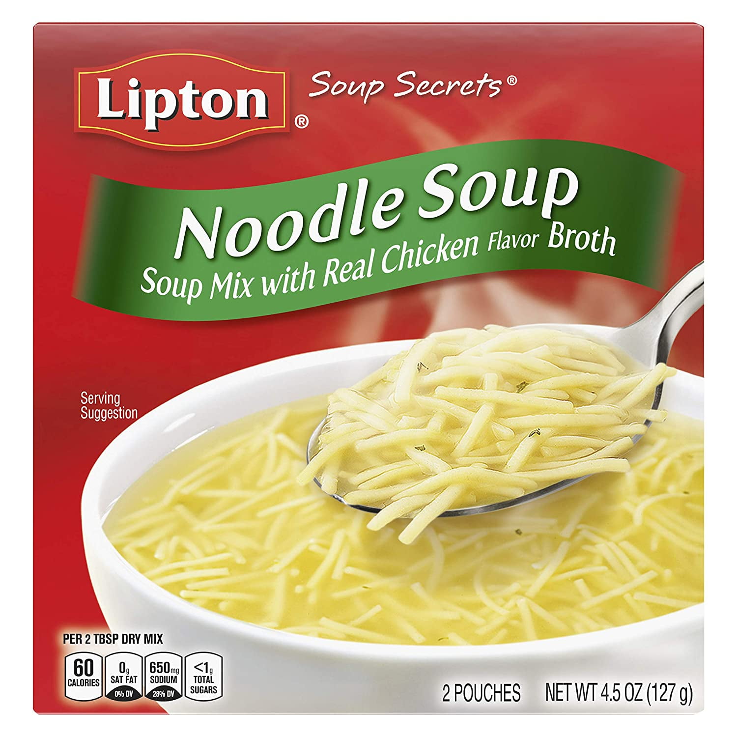 Lipton Soup Secrets Instant Soup Mix For a Warm Bowl of Soup Noodle
