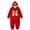 Red#9527, variant on BOOMNY Halloween Unisex Men Womens Flannel Onesie Pajamas Hallowmas Bowknot Graphic Long Sleeve Hooded Pjs Jumpsuit Cozy Warm Loungewear Homewear