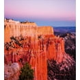 thumbnail image 3 of Landscape Duvet Cover Set, Natural Monuments in Bryce Canyon National Park Touristy Plateau, Decorative 3 Piece Bedding Set with 2 Pillow Shams, King Size, Vermilion Violet Blue, by Ambesonne, 3 of 3
