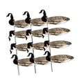 thumbnail image 4 of DYNWAVECA 12 Pieces Geese Silhouette Decoys Stackable Realistic for Outdoor Pond Field black, 4 of 10