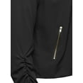 thumbnail image 3 of FashionOutfit Women's Plus Size Blacker Jacket with Zipper Pockets, 3 of 3