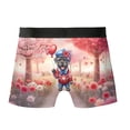 thumbnail image 2 of Happy Valentine’s Day Adorable Cane Corso Puppy Holding Heart Balloon All Over Print Boxer Briefs Underwear for Men Dad Italian Mastiff Dog Lover Gifts Idea - 00030, 2 of 6
