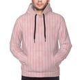 thumbnail image 4 of Bingfone Pink Stripes Men'S Drawstring Hoodie Long Sleeve Pocket Sweatshirts-3x-Large, 4 of 9
