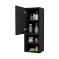 thumbnail image 7 of FM FURNITURE Praia Medicine Cabinet Engineered Wood Black Wengue, 7 of 7