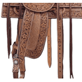 thumbnail image 3 of Beautiful Western Leather Roping Ranch Work Horse Saddle 16" Roping Ranch, 3 of 4