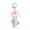 Blue, variant on Colorful Cute Macaroon Eiffel Tower Keychain Keyring Bag Pendant Car Charm Decoration (Green) - 4.72 inches / 12 cm