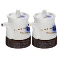 thumbnail image 1 of Ceramic Soy Sauce Dispenser for Kitchen Use 2Pcs Multi Color Pot, 1 of 5