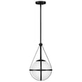thumbnail image 5 of 83677BK Lark Colby - 15W 1 LED Small Pendant-18.75 Inches Tall and 11.25 Inches Wide-Black Finish, 5 of 12