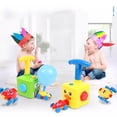 thumbnail image 2 of Cute Car Inertial Power Balloon Toy Boy Hot Frog Duck Model Educational Science Experiment Toys For Kid Gifts Funny Car heqiyong LED, 2 of 2