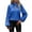 *1-Blue, variant on VBVC Women's Satin Collared Top,Ladies Long Lantern Sleeve Blouse,Dressy Business Shirt For Women,Pink,Size XL