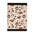 thumbnail image 3 of CHAQLIN Santa Claus Gift Patterns Children's Wallet, Stretch Polyester Coin Bag Wallet for School, Wear-Resistant Slim Trifold Card Wallet, 3 of 7