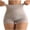 Beige, variant on Women's High Waist Tummy Control Shapewear Shorts, Lace Trim Compression BodyShaper Seamless Mid-Thigh Shaper Underwear, S-3XL