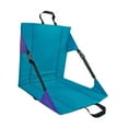 thumbnail image 6 of figatia Floor Chair Folded Seat Cushion with Adjustable Straps Sit Mat Folding Chair Stadium Seat Cushion for Bleacher Outing Outdoor, 6 of 8