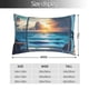 thumbnail image 2 of Fotbe Ocean View Bedroom Funda de Almohada Decorativa Estilo Occidental, Lujo en Algodón, Fundas para Almohadas King, Cojín Estampado para Decoración del Hogar-16"x24", 2 of 6