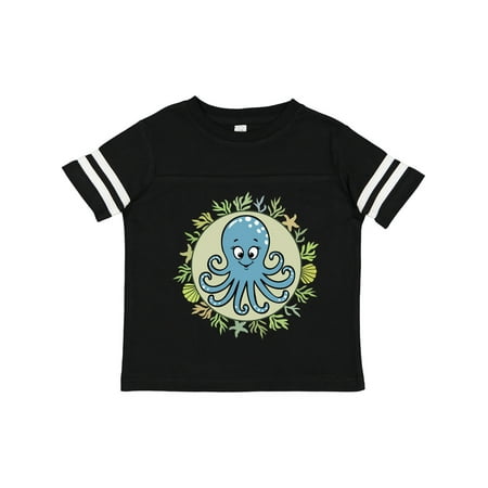 

Inktastic Octopus Cute Ocean Sea Creature Gift Toddler Boy or Toddler Girl T-Shirt