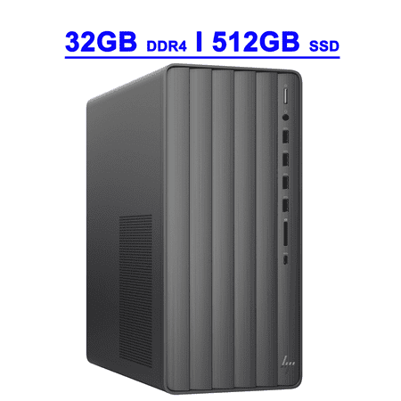 HP Envy Premium Business Desktop Computer Intel 20-Core i7-14700 32GB DDR4 512GB SSD + 1TB HDD USB-C Win11Pro Black