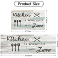 thumbnail image 2 of Farmhouse Kitchen Mats for Floor Non Slip Kitchen Sink Floor Mats Washable Kitchen Mats Sets2 Pieces Anti Fatigue Kitchen Rugs with Sayings for Home Office Bathroom Entryway Decoration, 2 of 6