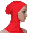 thumbnail image 2 of Miaocao 5 Pack Womens Muslim Mini Hijab Caps Solid Color Modal Islamic Neck Cover Under Scarf Head Wear Cap, 2 of 7