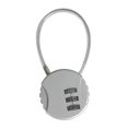 thumbnail image 2 of LJNYFDC Keyless Door Lock Zinc Alloy Luggage Locks 3 Digit Combination Lock Travel Suitcase Padlock for Backpacks, 2 of 7