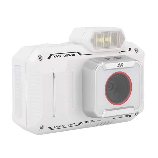 Cámara Digital 4K, Cámara De Vlogging De 65MP Con Sensor CMOS Y Zoom Digital 18x, Pantalla HD HD De 2.88 Pulgadas, Flash LED Incorporado Para Fotografía Y Viaje