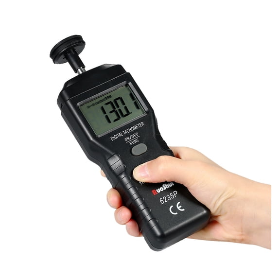Digital Tachometer Non-Contact Tacometro Smart Sensor Speed Meter Range 2.5 -99999 RPM Auto Handheld Motor Tester ,Portable