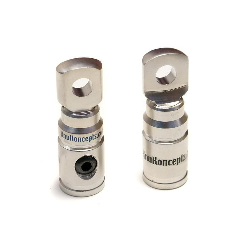 KnuKonceptz Set Screw Ring Terminals 1/0 Gauge Pair