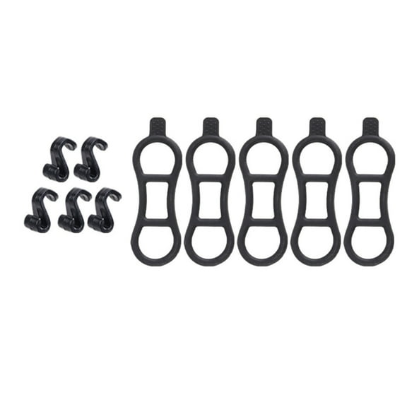 Bicycles Silicone Band Bicycles Torch Mount Bandage, Bicycles Flashlight Holder Strap Bicycles Handlebar Elastic Strap