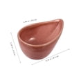 thumbnail image 3 of EeaseMX 1 plato pequeño de cerámica para mezclar mascarillas faciales, recipiente para aceites esenciales, plato pequeño, 3 of 8