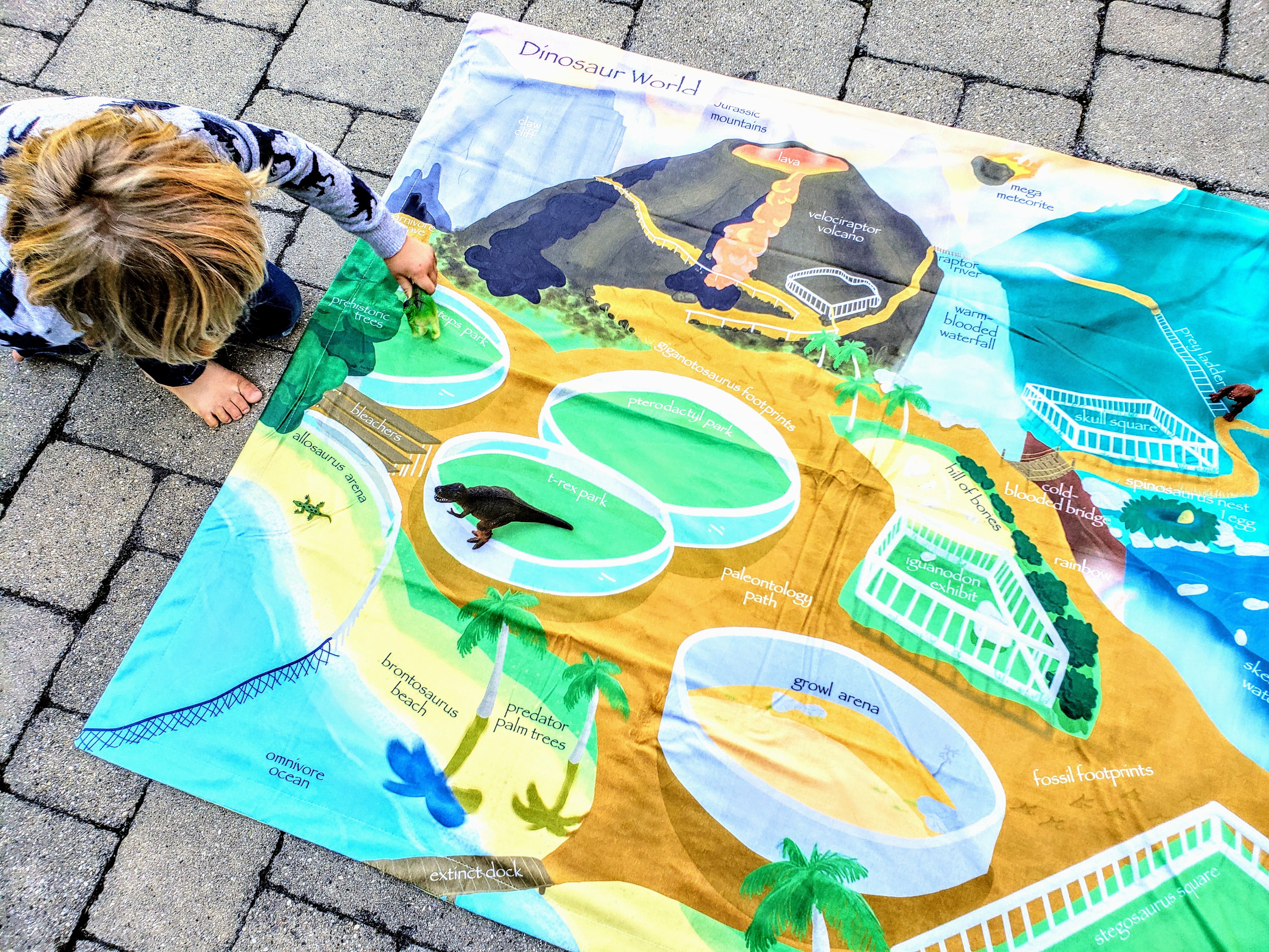 Birdy Boutique Kids Play Mat, 50in x 60in Foldable Blanket for Kids