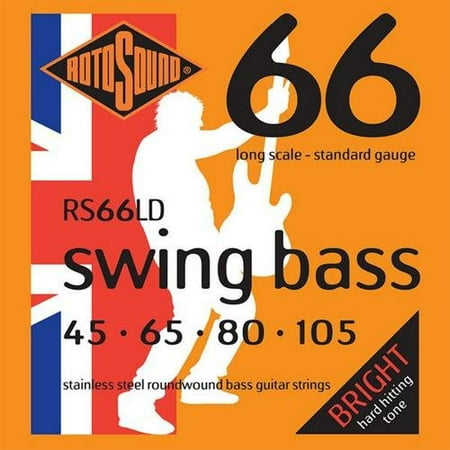 RS66LD Swing Bass Electric Bass 4 String Set (45-105) By