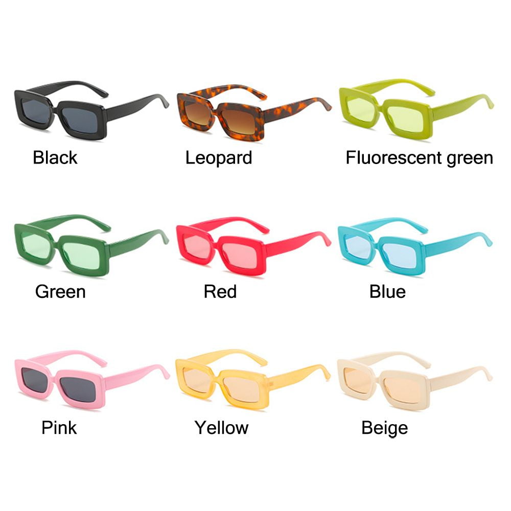 Buy New Specs Rectangular Sunglasses Red, Black, Yellow, Blue