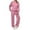 Pink, variant on Valentine's Day Sweatsuits Women 2 Piece Outfit Jogger Set Sweatshirt Top and Loose Fit Wide Leg Pants Tracksuit Set Trouser Suit Casual Fitness Set Sports Suit