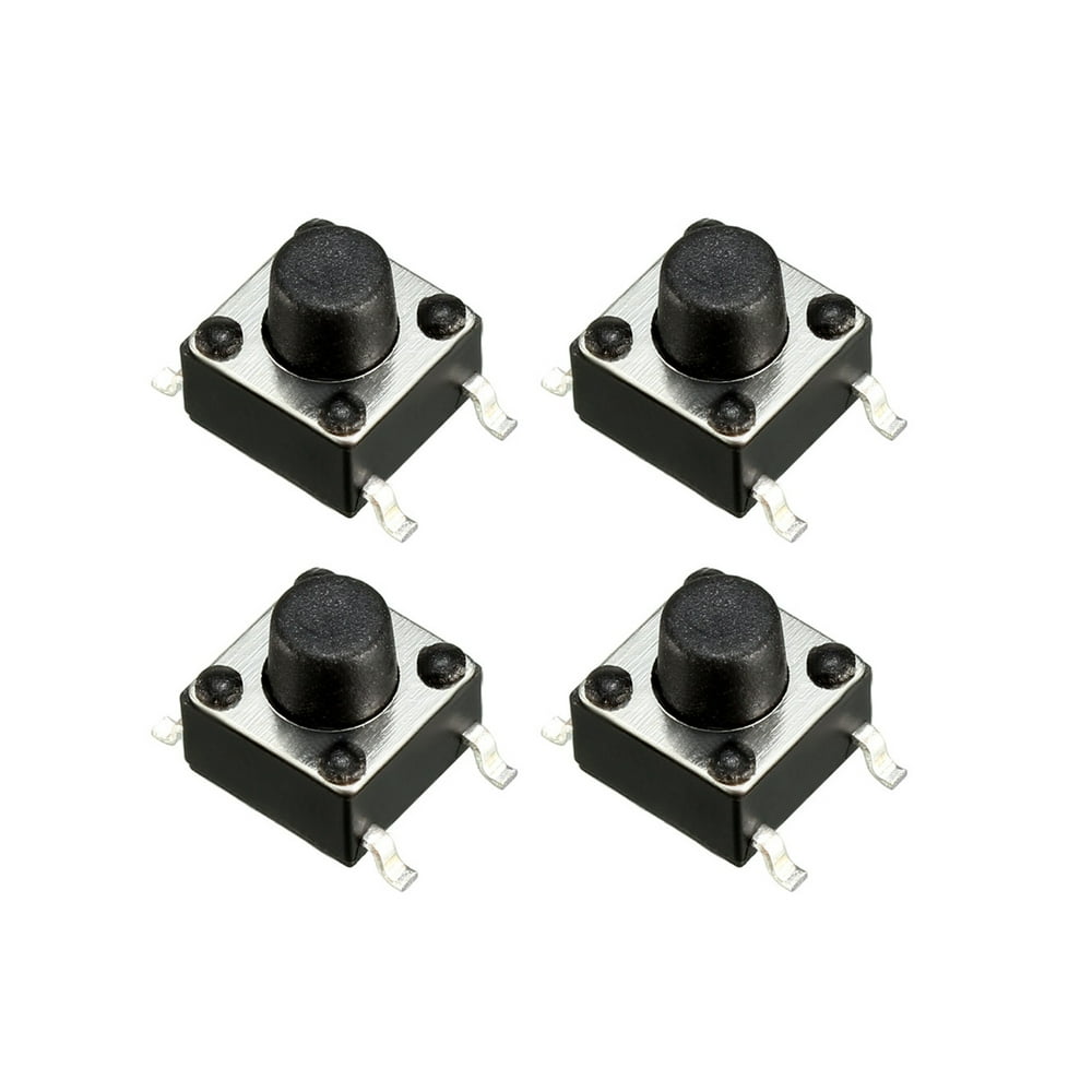 6x6x6mm PCB SMD SMT Momentary Tactile Tact Push Button Switch 21PCS
